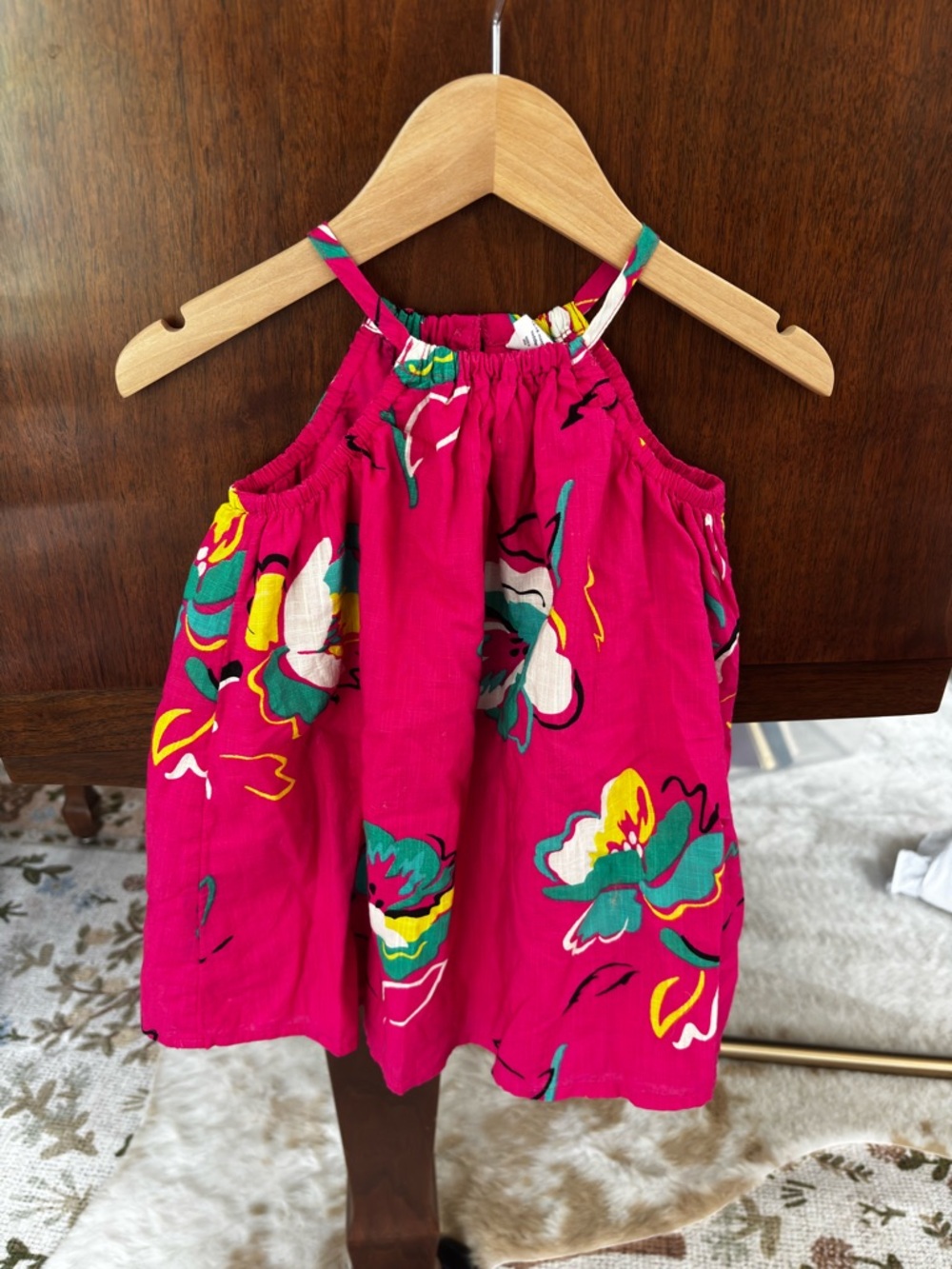 GAP Pink Floral Dress
